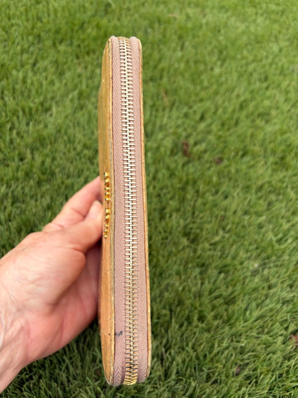 Miu Miu Leather Zip Around Long Wallet - Picture 11 of 11